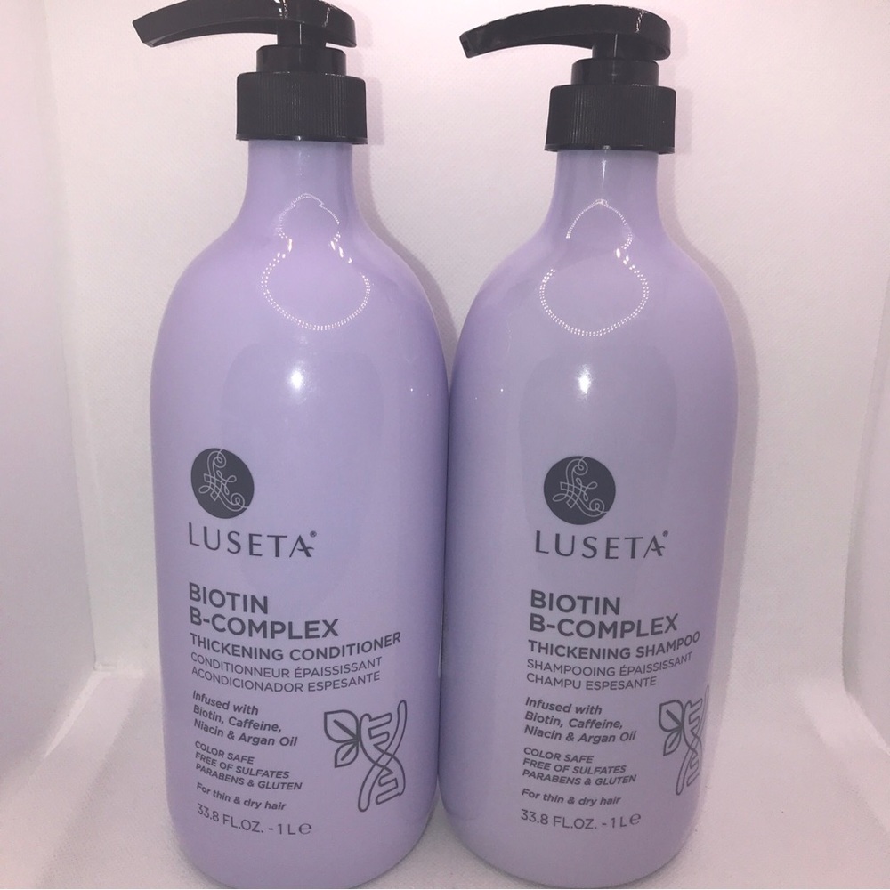 LUSETA Biotin & B-Complex Shampoo & Conditioner 33.8oz Each